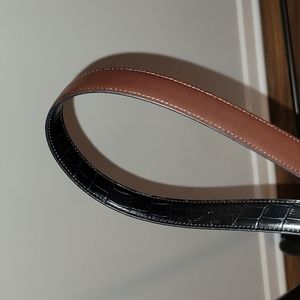 Reversible Belt, Brown or Black
